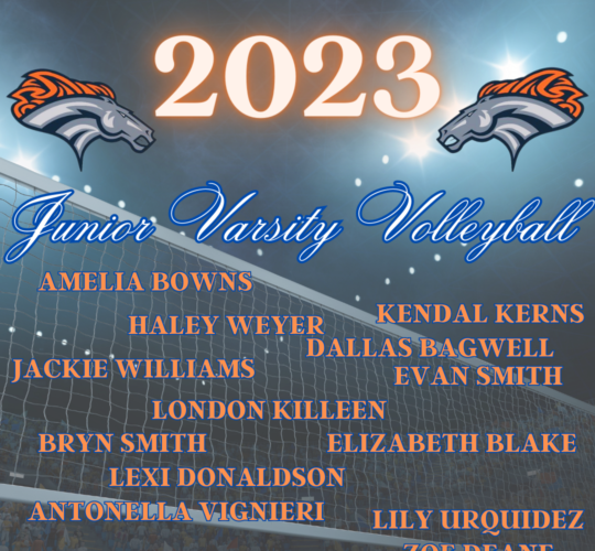 Junior Varsity (JV) ~ 2023